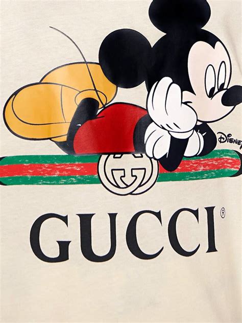 mickey mouse t-shirt gucci|gucci backpack mickey mouse.